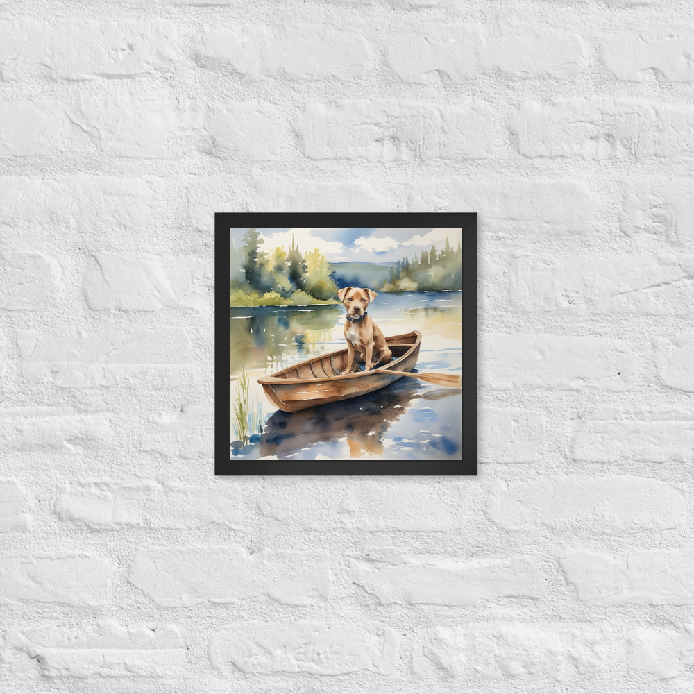 PugMug Custom squishmallow Framed Print