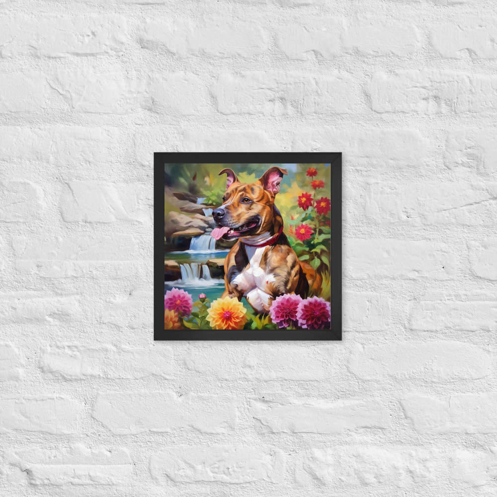 PugMug Custom Tony Hawk Framed Print