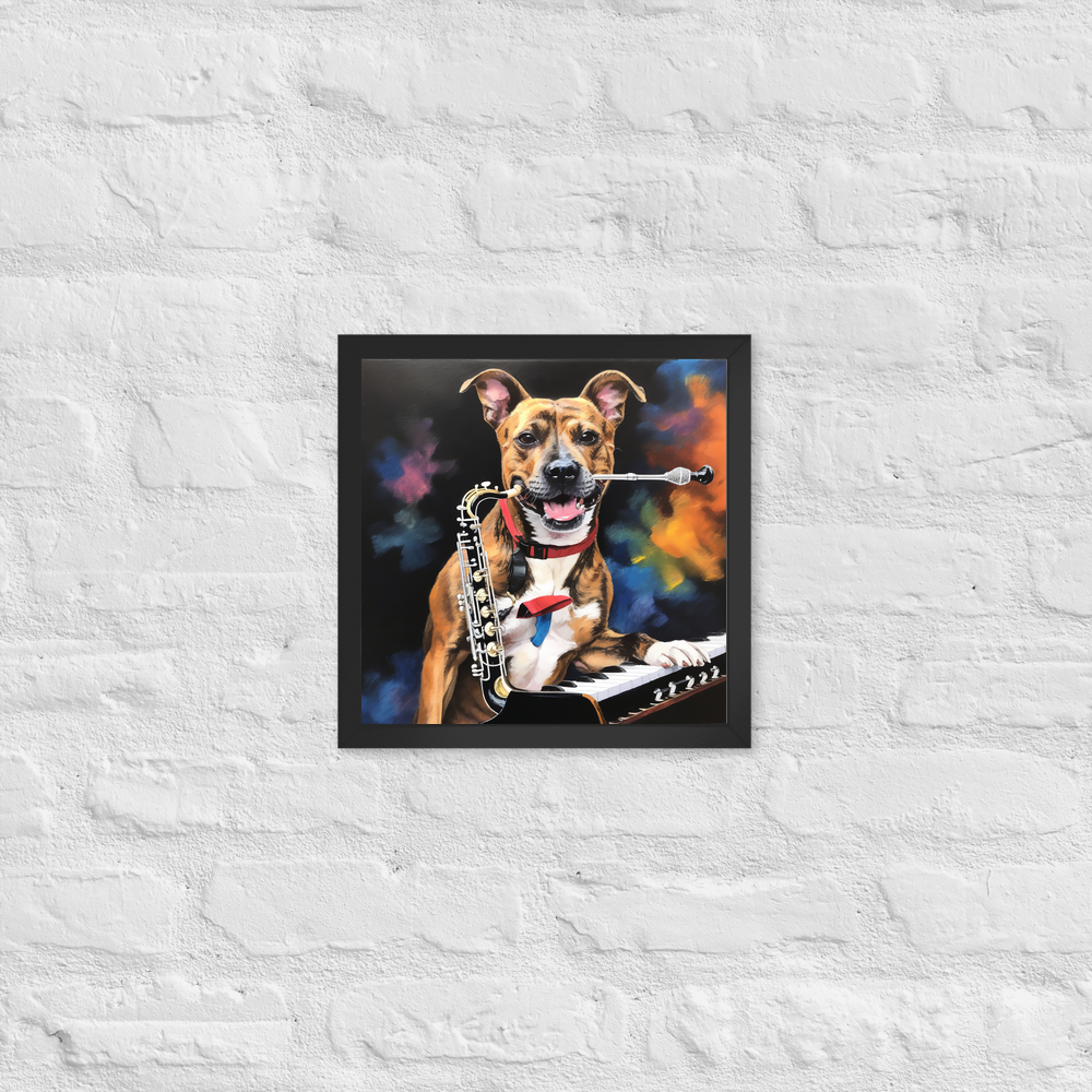 PugMug Custom Tony Hawk Framed Print