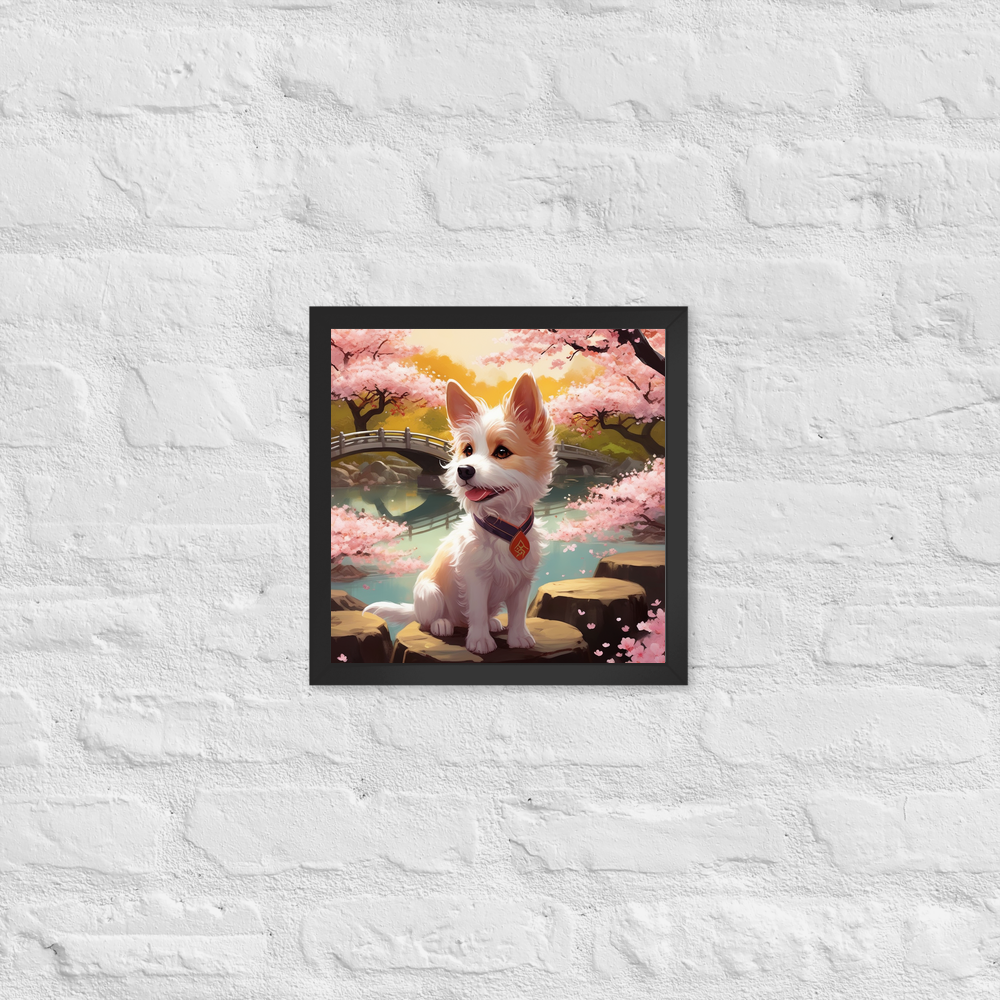 PugMug Custom Luna Framed Print