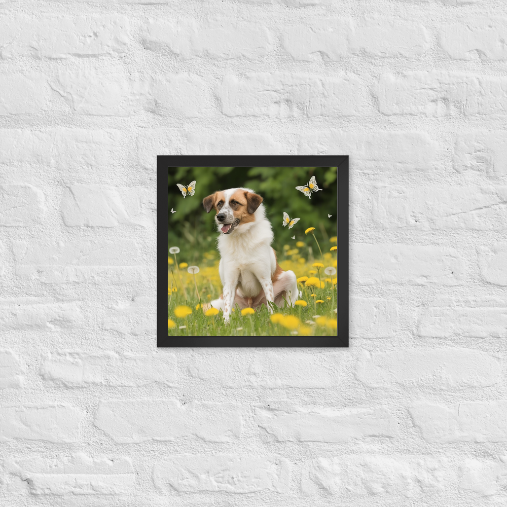 PugMug Custom Hazim Framed Print