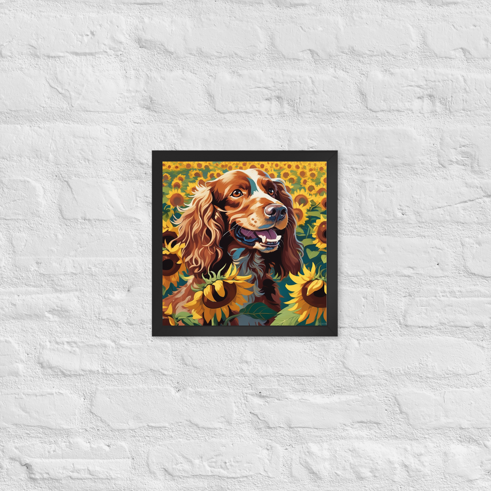PugMug Custom Cocker Spaniel Framed Print