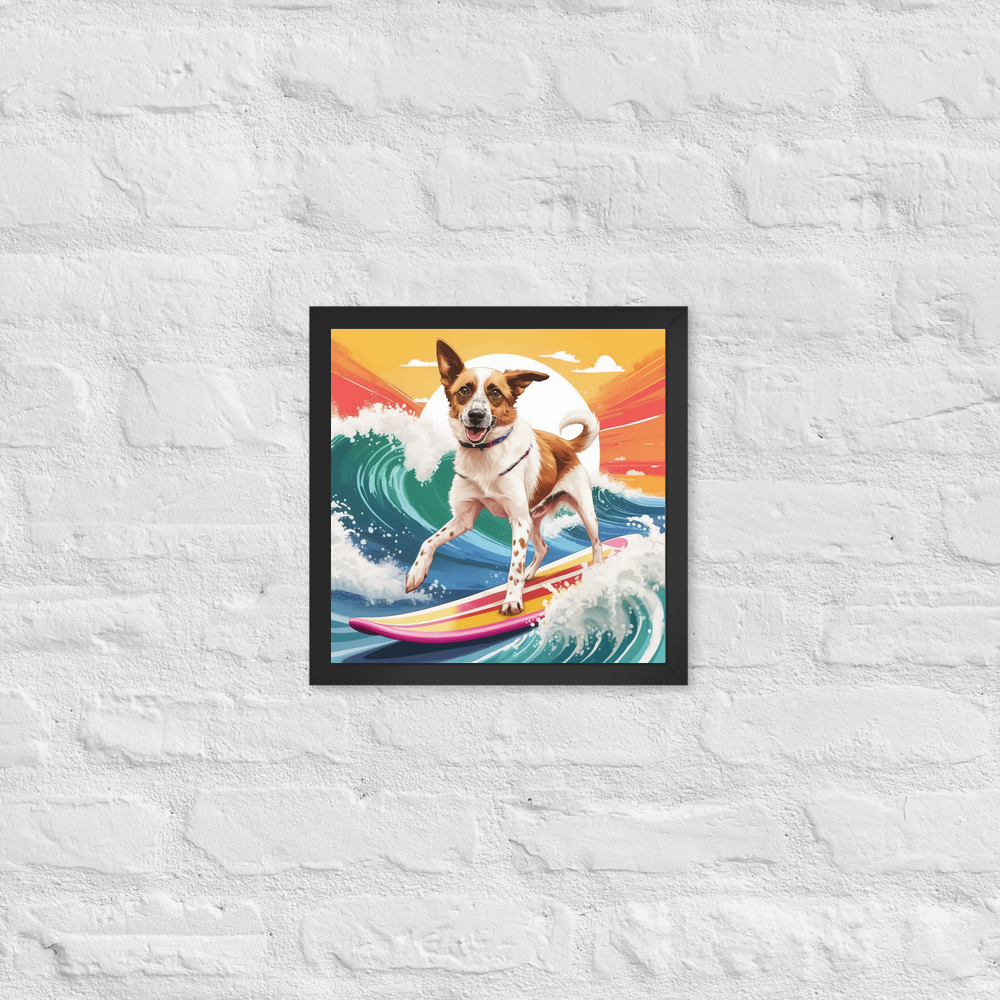 PugMug Custom Hazim Framed Print