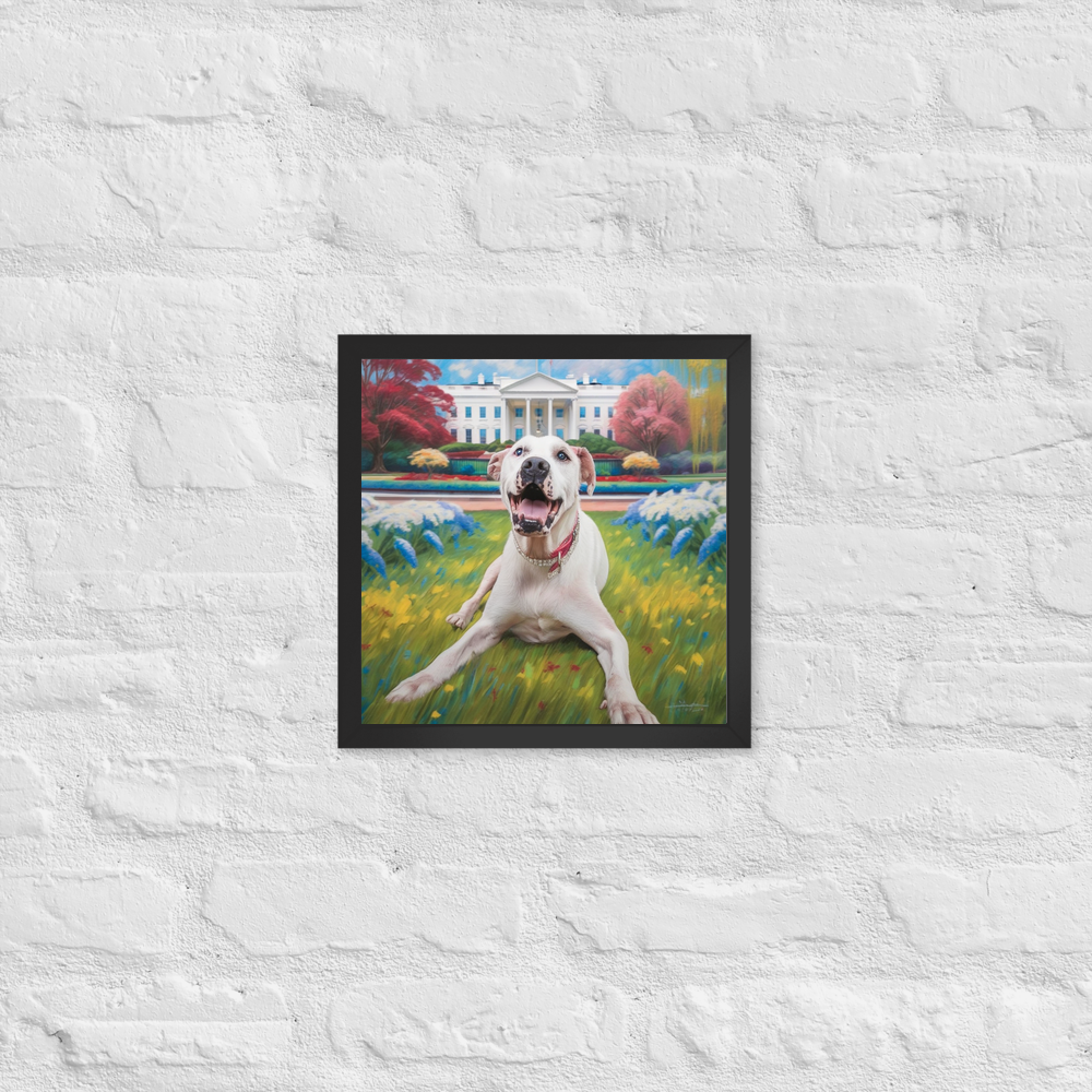 PugMug Custom Melody Framed Print