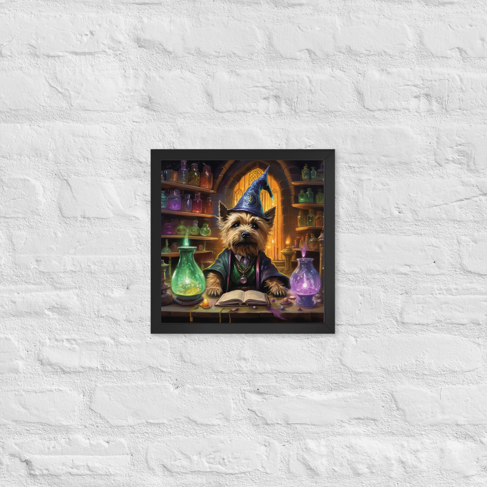PugMug Custom Cairn Terrier Framed Print