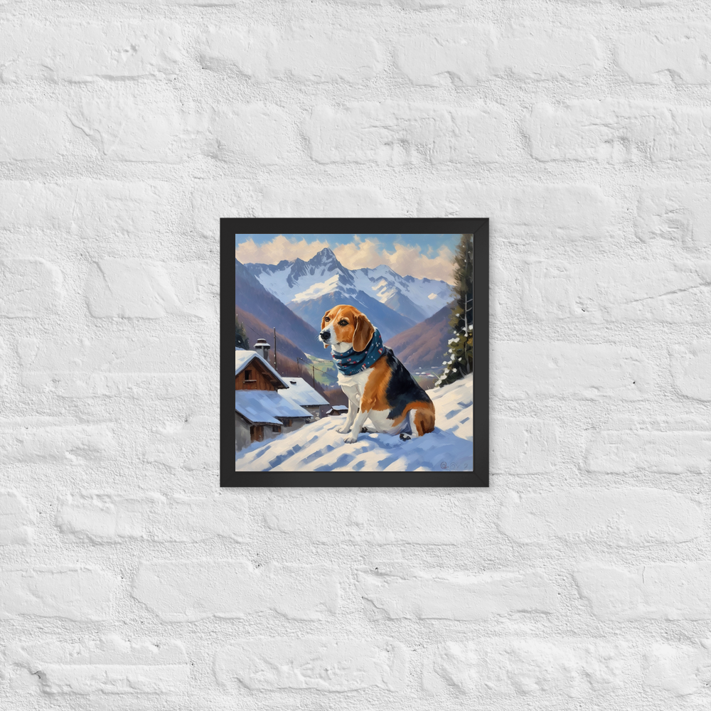 PugMug Custom Munchkin Framed Print