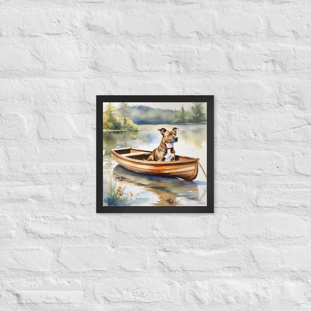 PugMug Custom Tony Hawk Framed Print