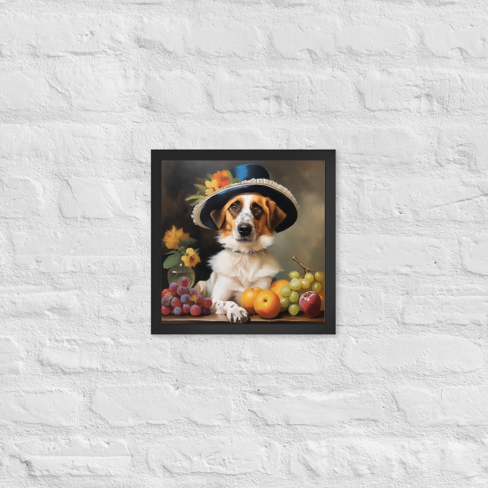 PugMug Custom Hazim Framed Print