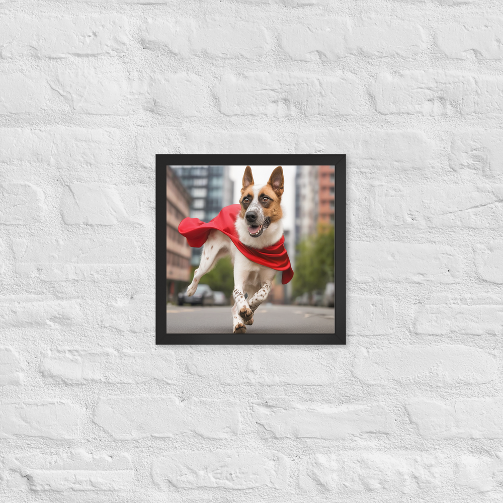 PugMug Custom Hazim Framed Print