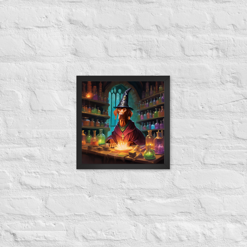 PugMug Custom Vizsla Framed Print