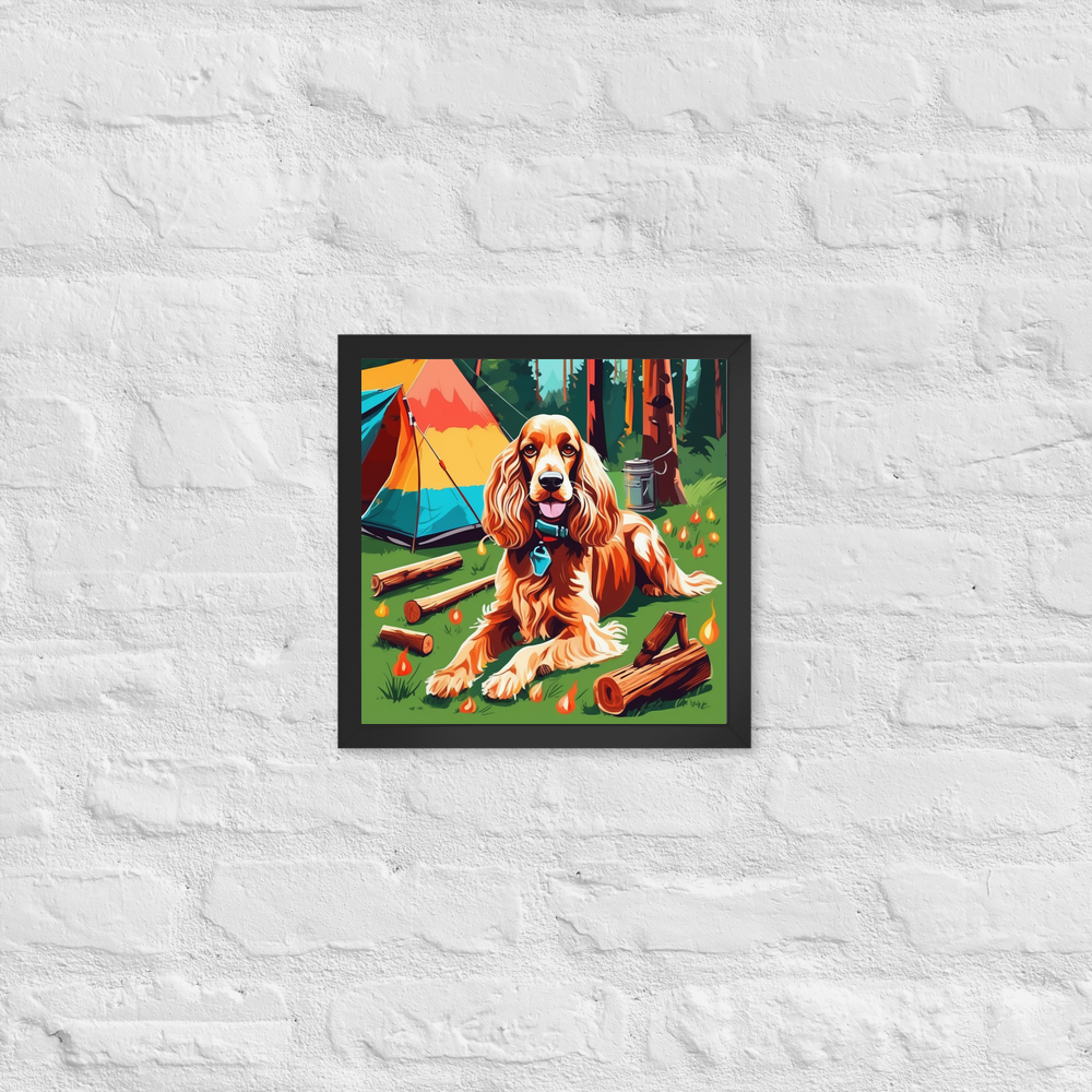 PugMug Custom Cocker Spaniel Framed Print