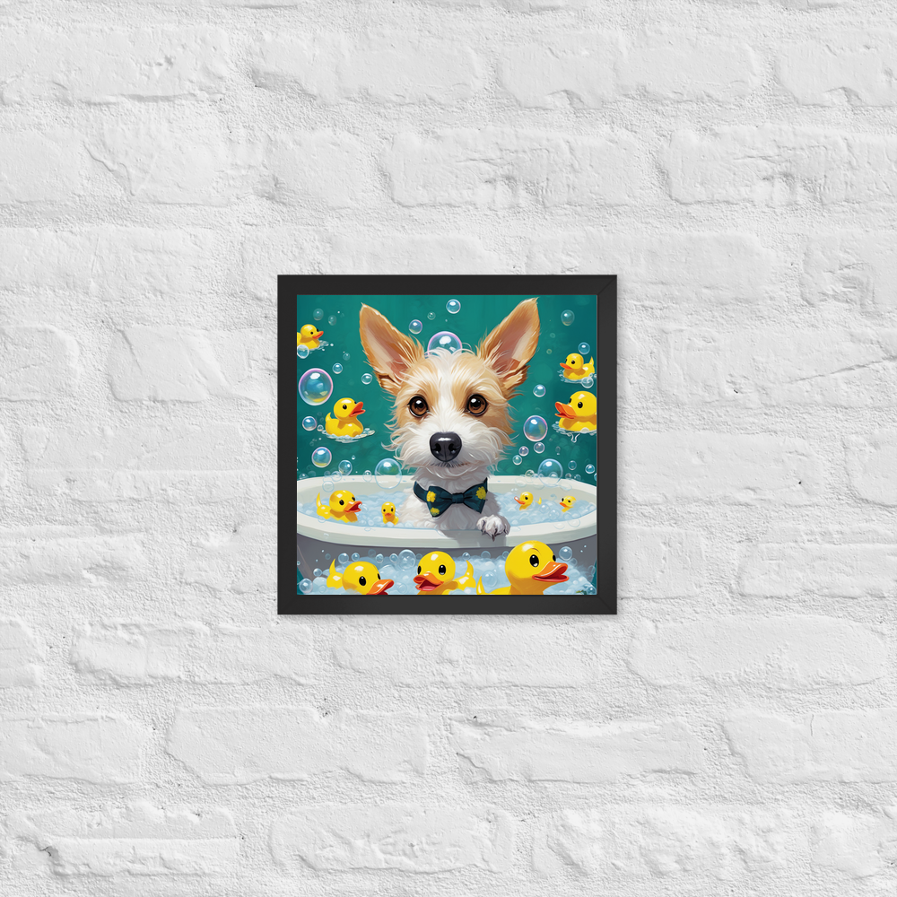 PugMug Custom Luna Framed Print