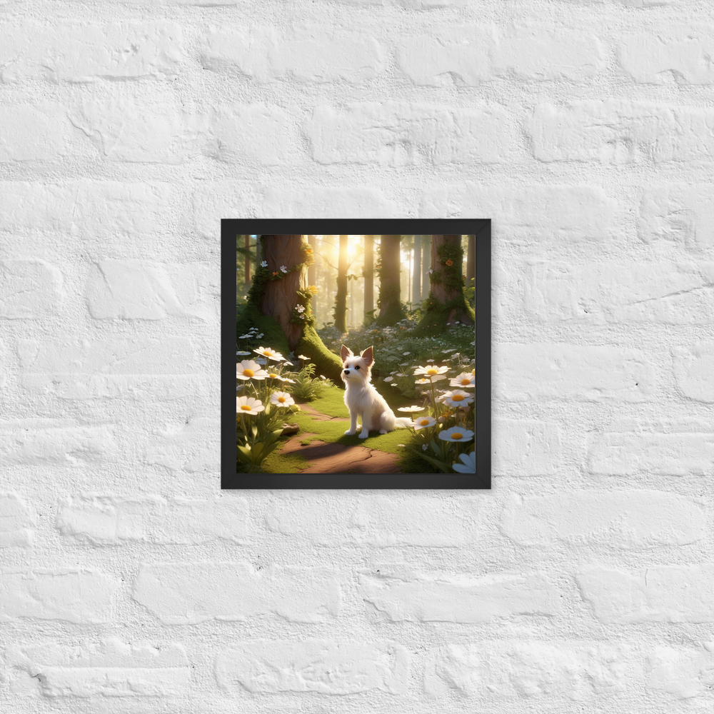 PugMug Custom Luna Framed Print