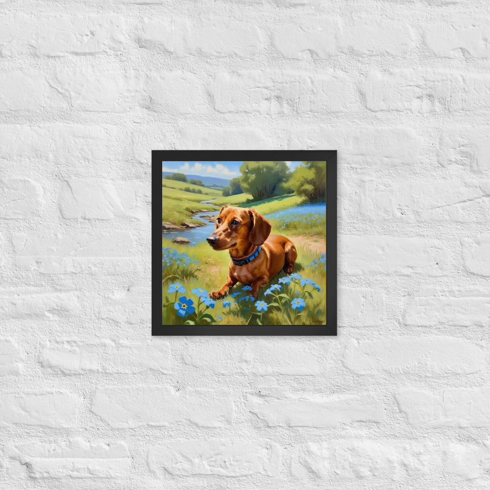 PugMug Custom Rex Framed Print