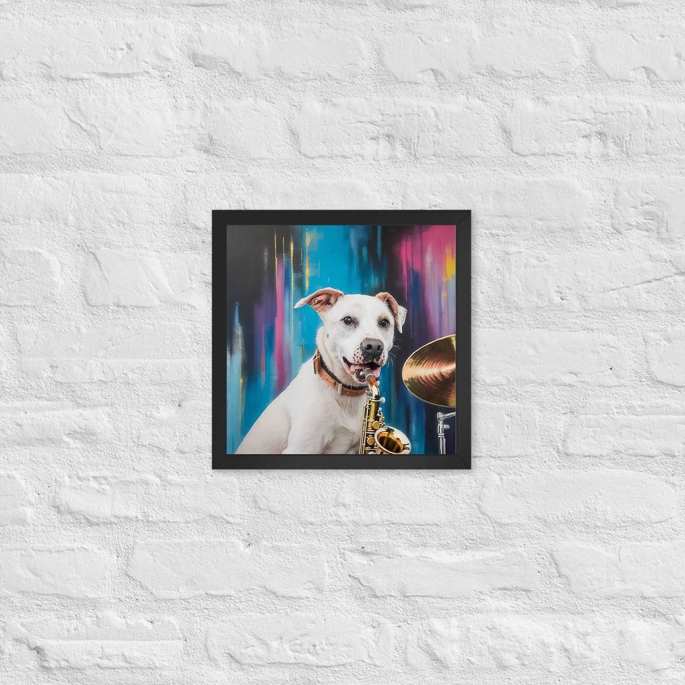 PugMug Custom Melody Framed Print