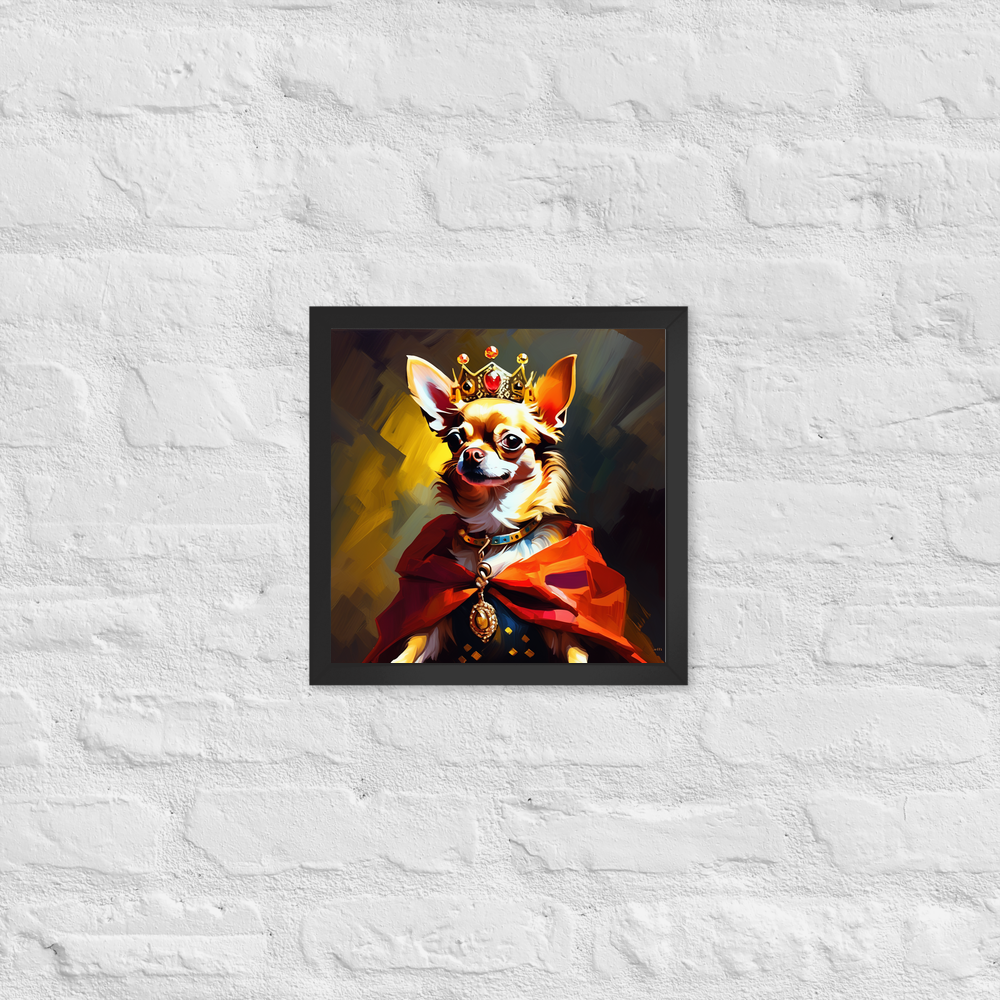 PugMug Custom Chihuahua Framed Print