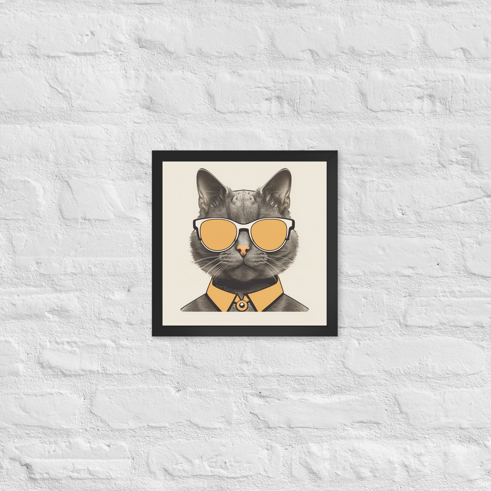 PugMug Custom Thumper Framed Print