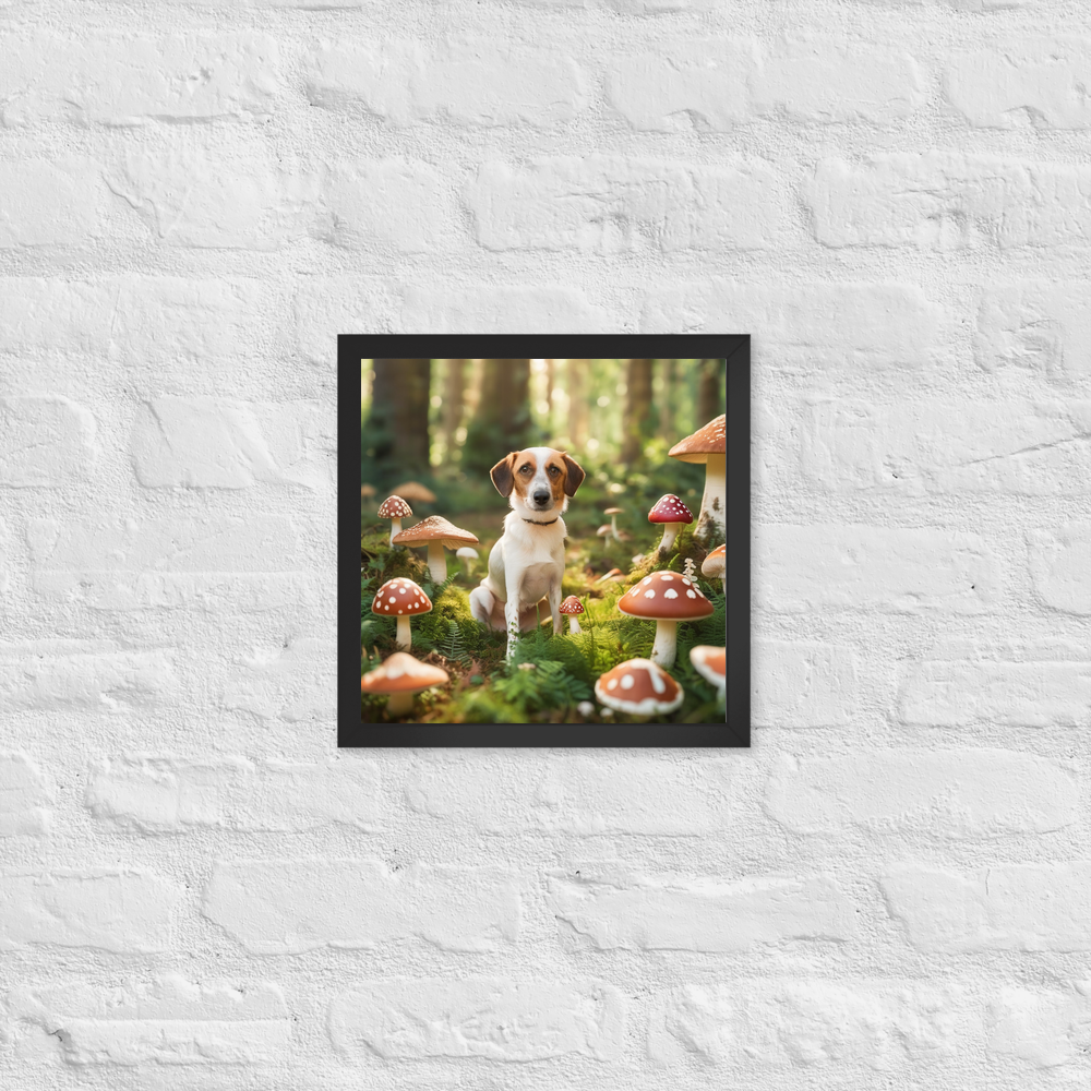 PugMug Custom Hazim Framed Print