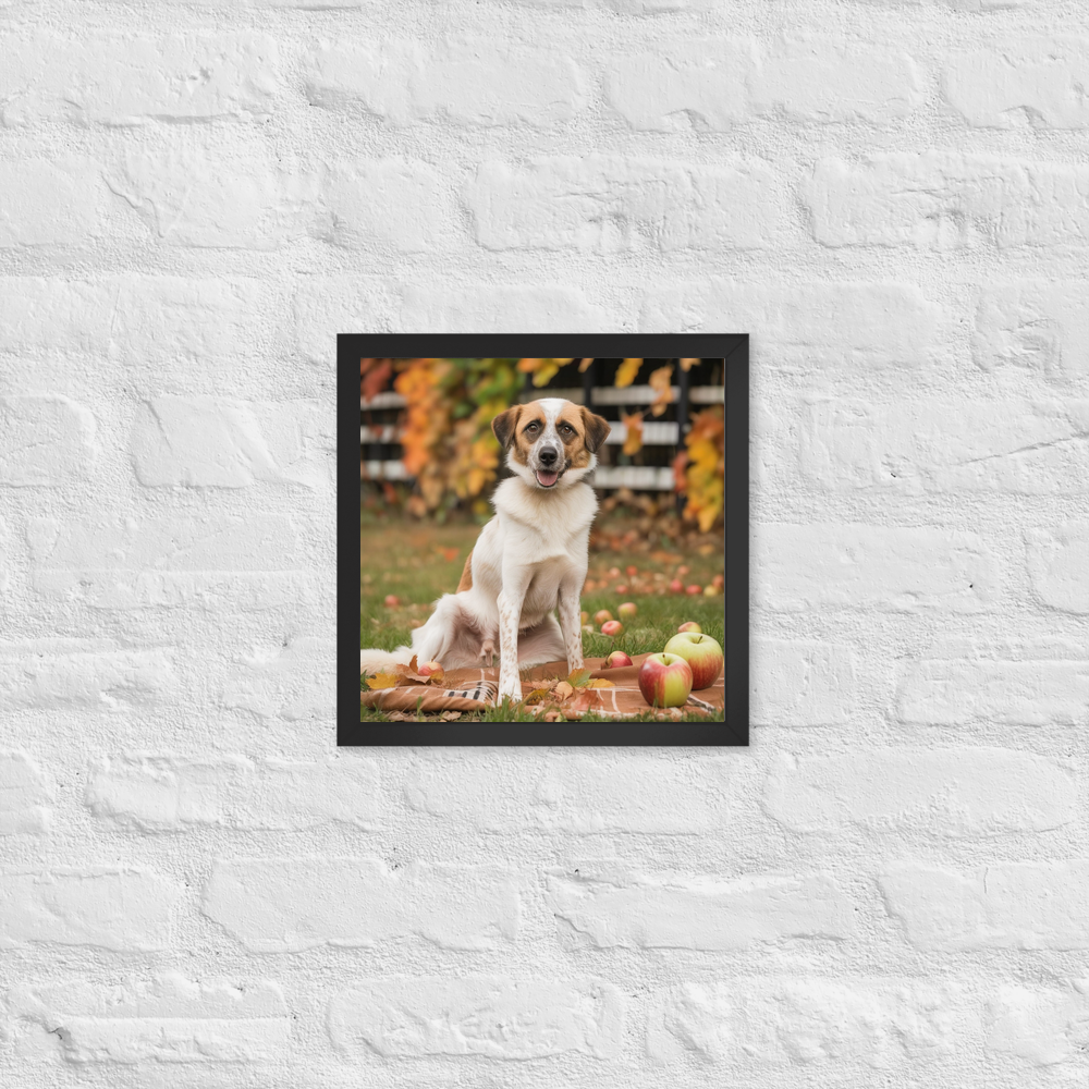 PugMug Custom Hazim Framed Print