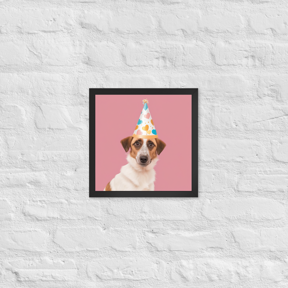 PugMug Custom Hazim Framed Print