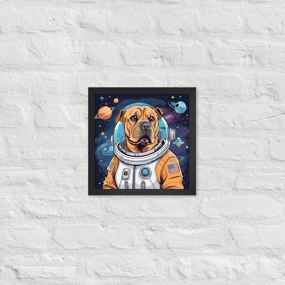 PugMug Custom Halina Framed Print