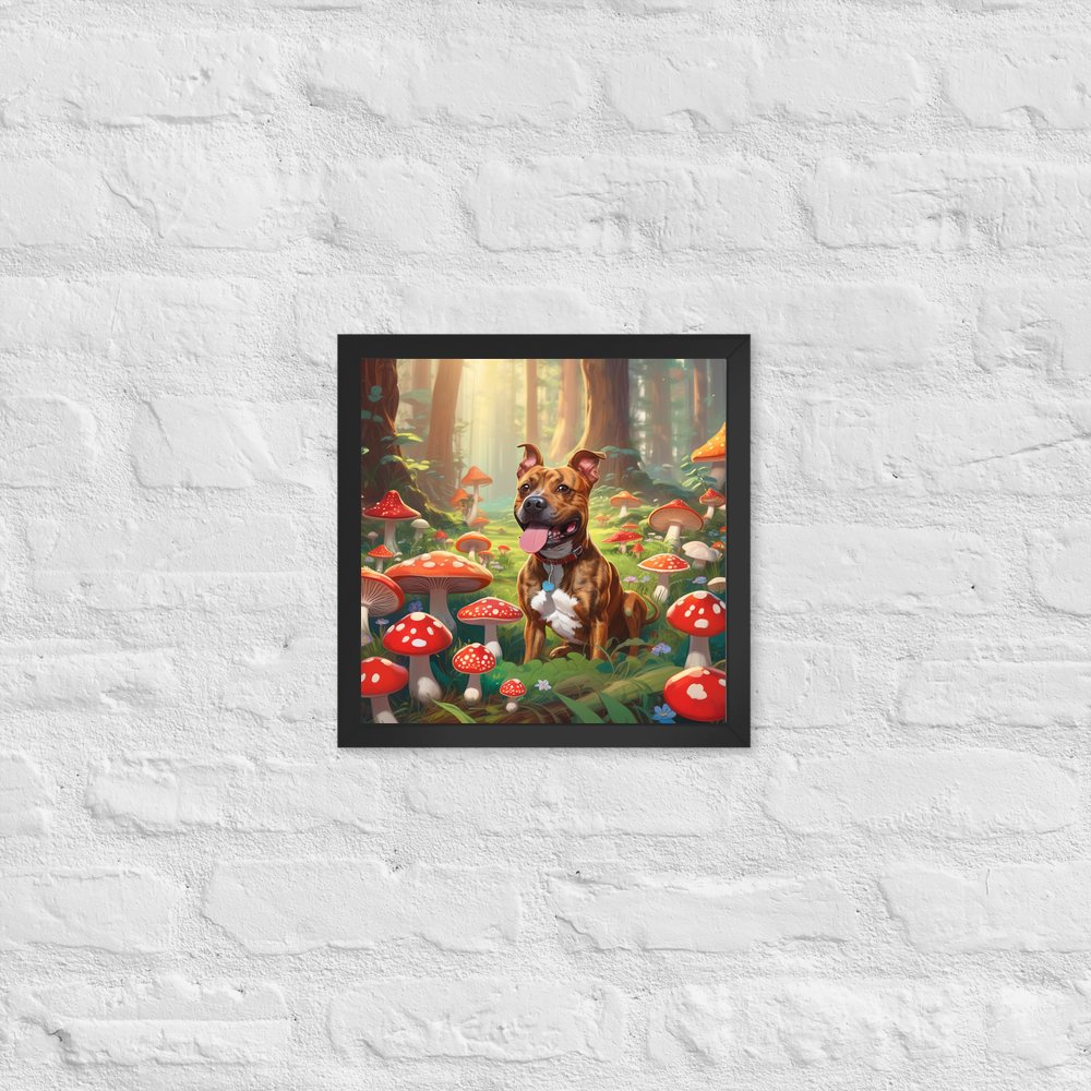 PugMug Custom Tony Hawk Framed Print