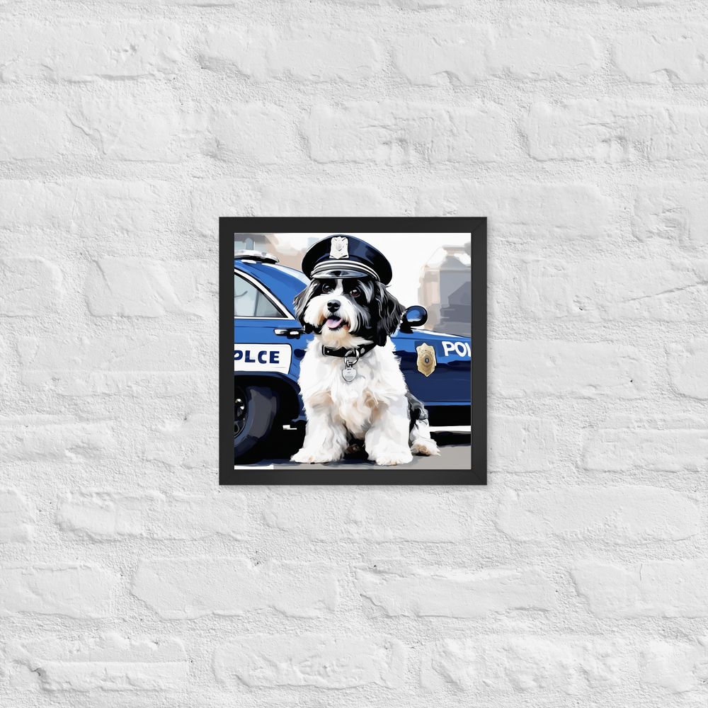 PugMug Custom Pet Framed Print