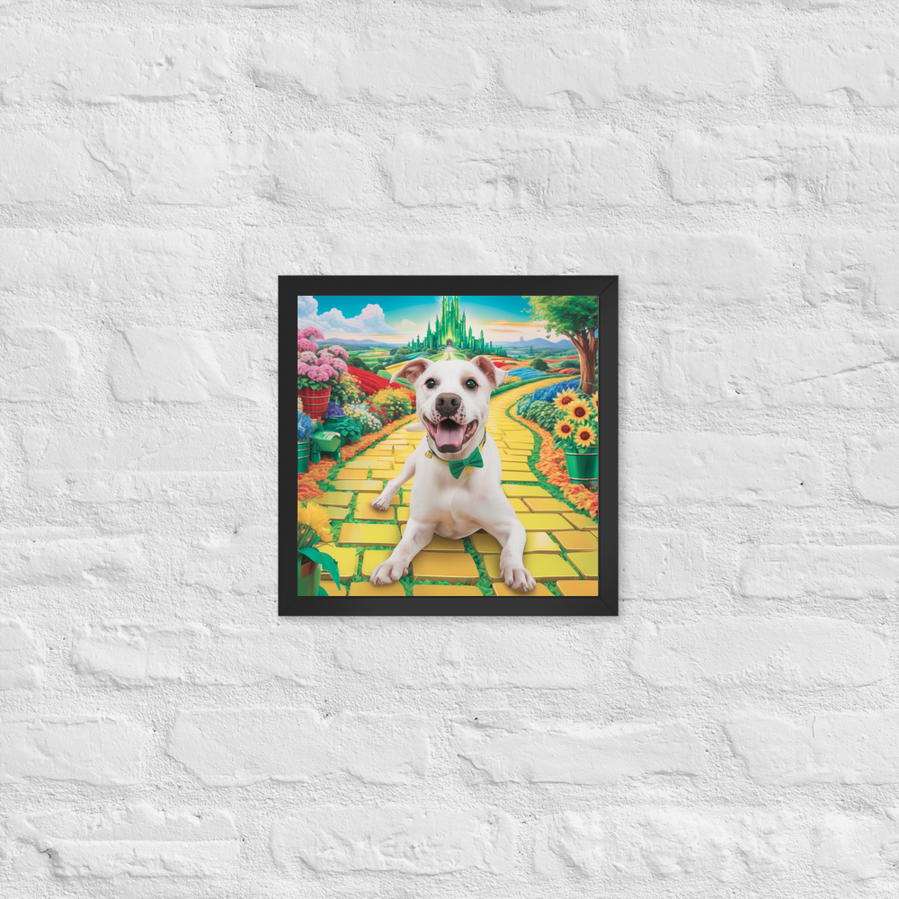 PugMug Custom Melody Framed Print