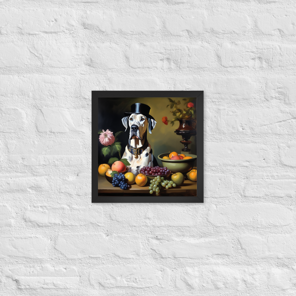 PugMug Custom Great Dane Framed Print