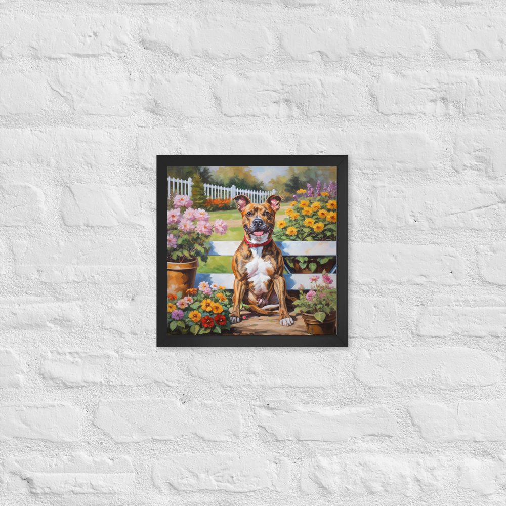 PugMug Custom Tony Hawk Framed Print