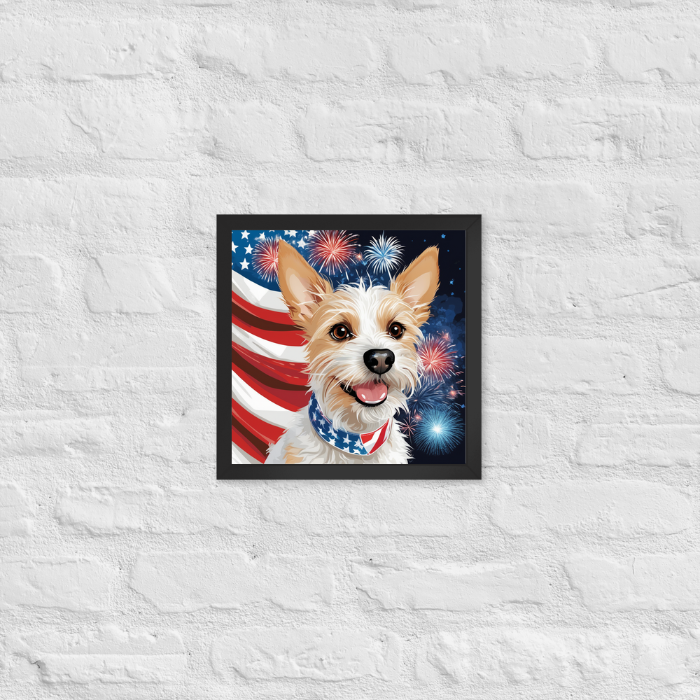 PugMug Custom Luna Framed Print