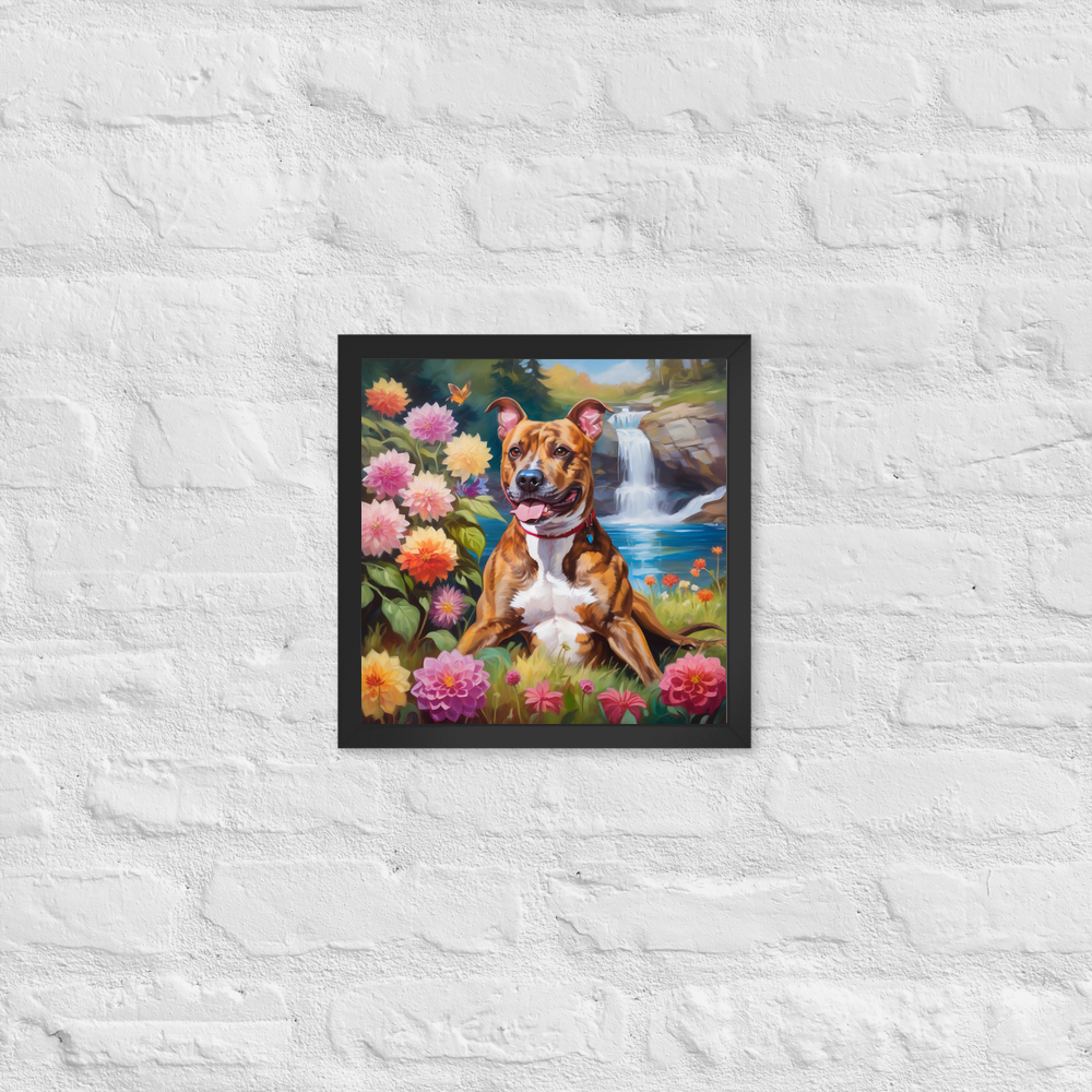 PugMug Custom Tony Hawk Framed Print