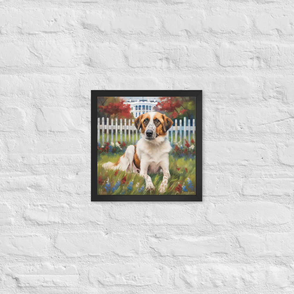 PugMug Custom Hazim Framed Print