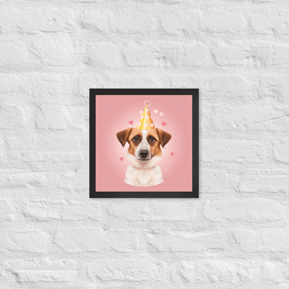 PugMug Custom Hazim Framed Print