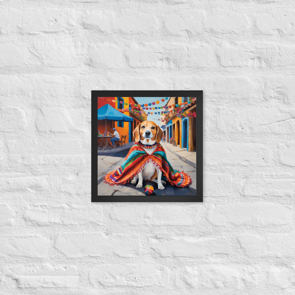 PugMug Custom Munchkin Framed Print