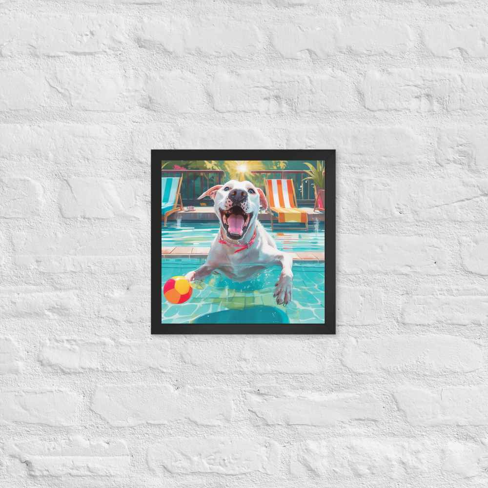 PugMug Custom Melody Framed Print