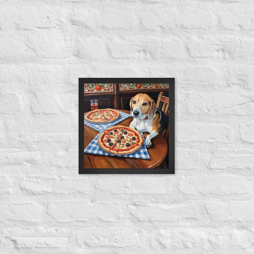 PugMug Custom Munchkin Framed Print