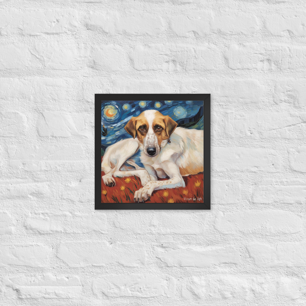 PugMug Custom Hazim Framed Print