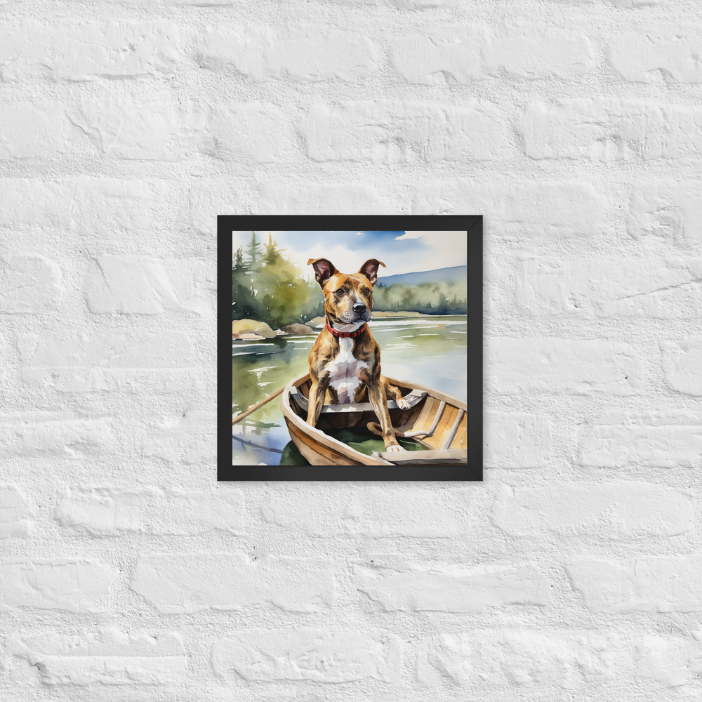 PugMug Custom Tony Hawk Framed Print