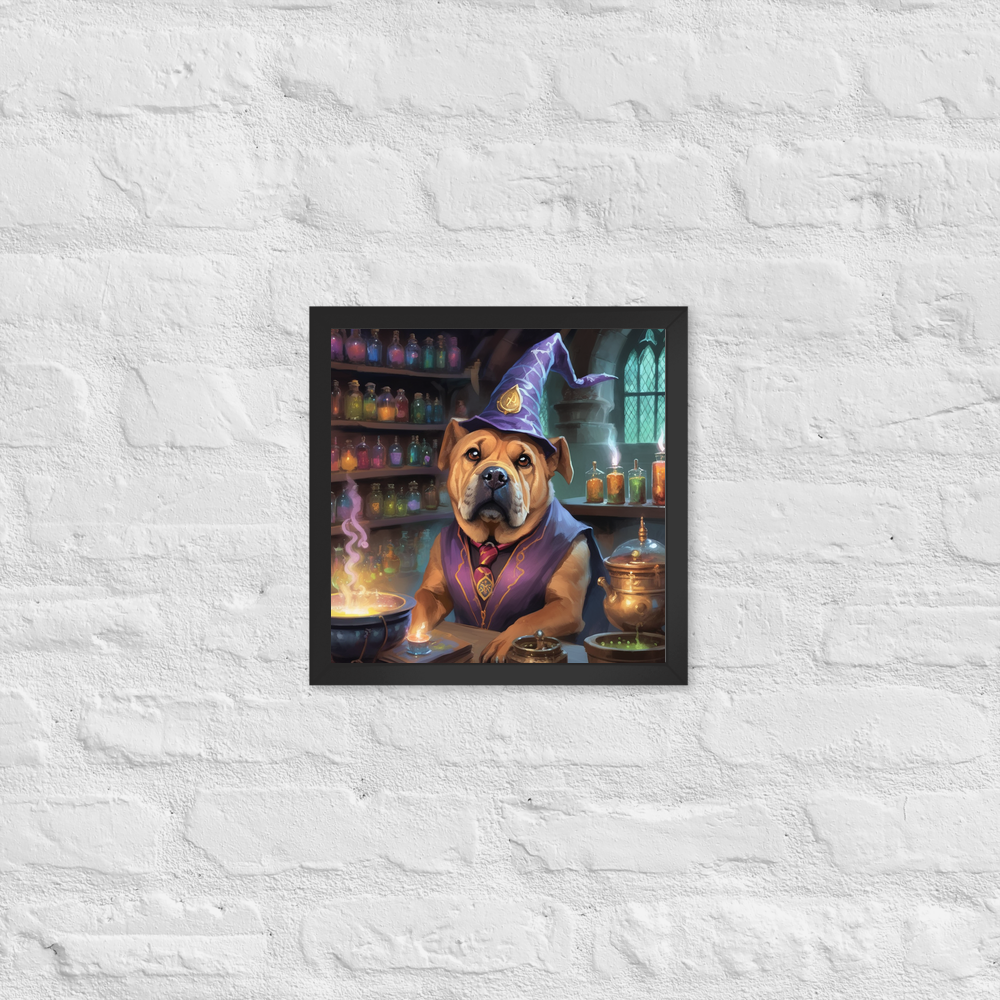 PugMug Custom Halina Framed Print