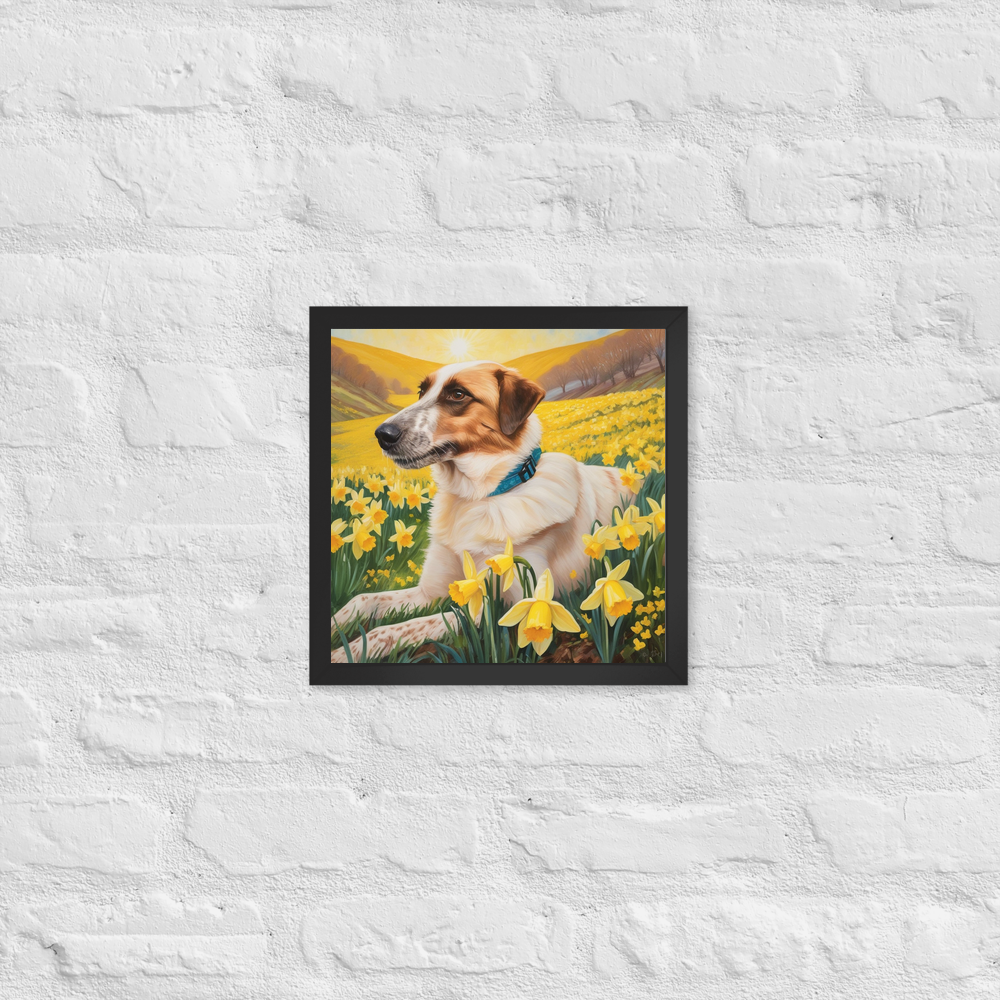 PugMug Custom Hazim Framed Print