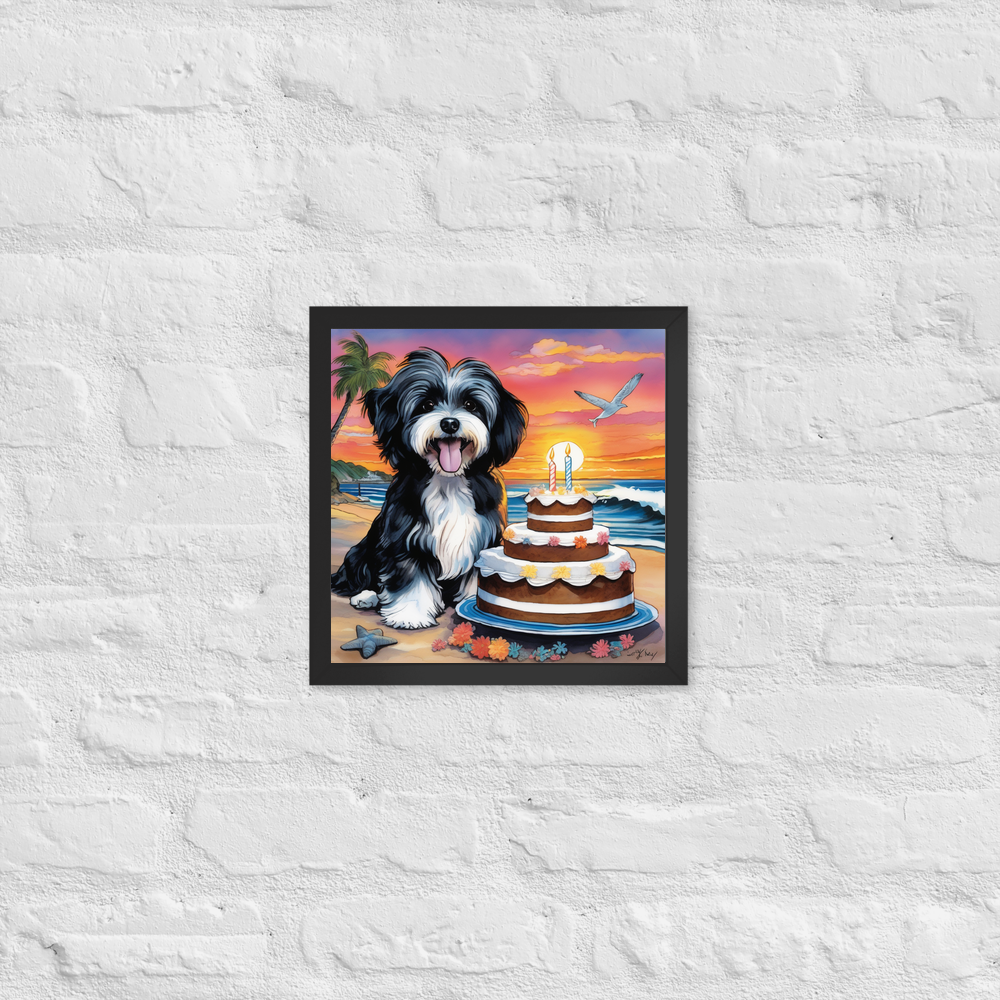 PugMug Custom Pet Framed Print