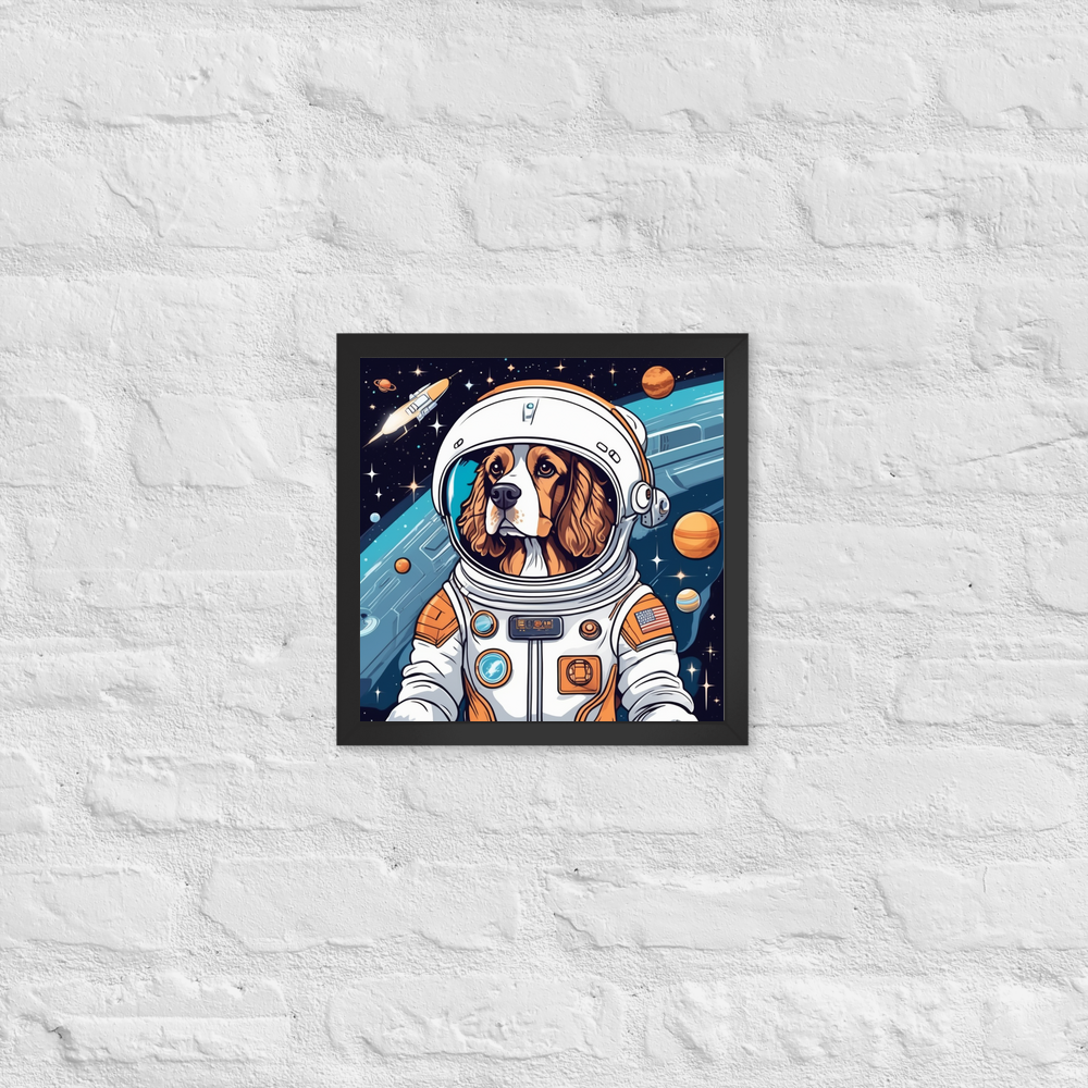 PugMug Custom Cocker Spaniel Framed Print