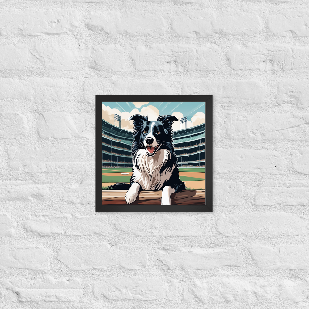 PugMug Custom Border Collie Framed Print