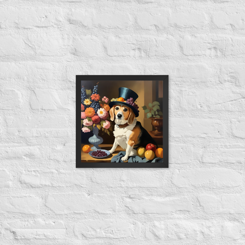 PugMug Custom Munchkin Framed Print