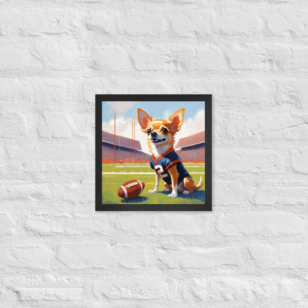 PugMug Custom Chihuahua Framed Print