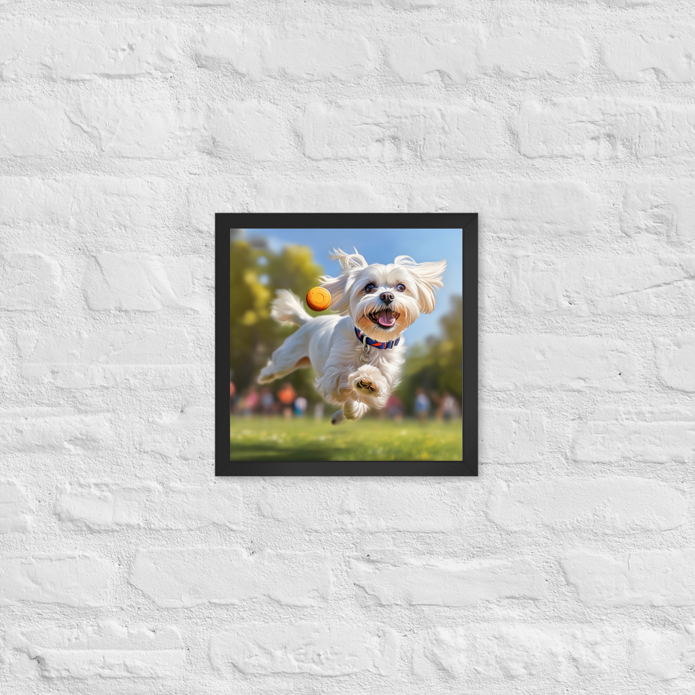 PugMug Custom Pet Framed Print