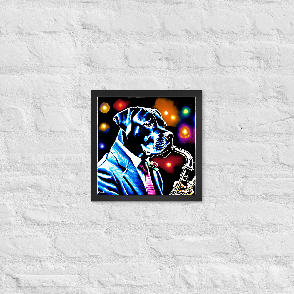 PugMug Custom Cane Corso Framed Print