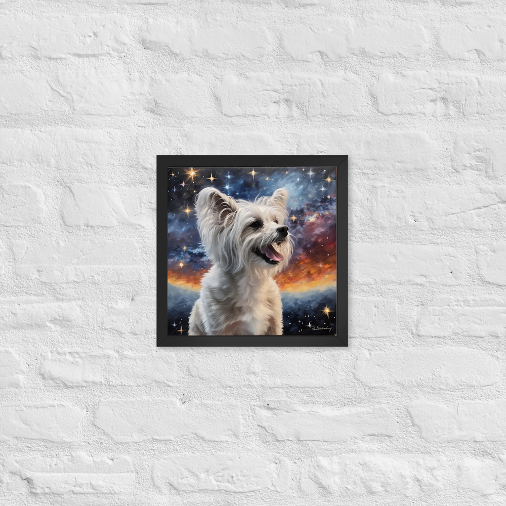 PugMug Custom Leo Framed Print