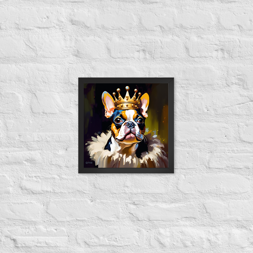 PugMug Custom Boston Terrier Framed Print